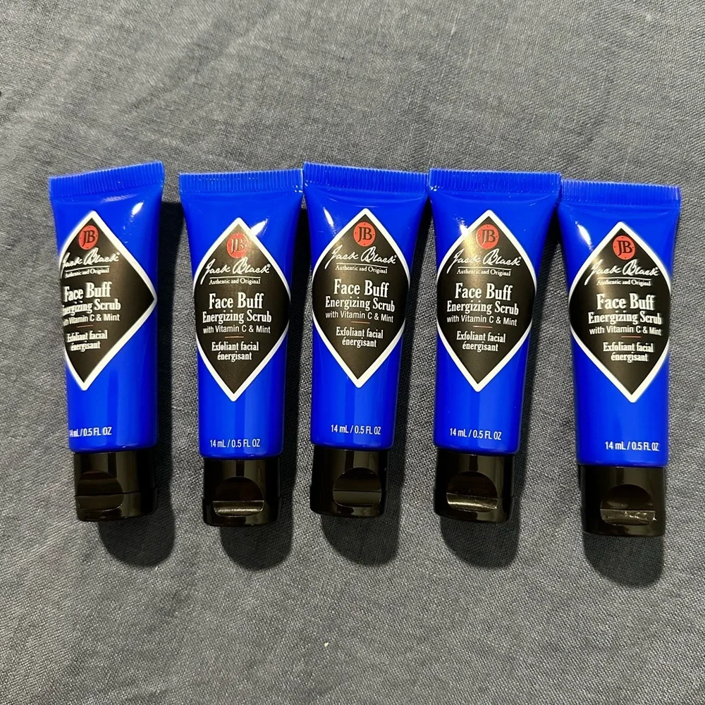 Jack Black Face Buff Energizing Scrub 5X$25!‎ All new fully sealed!